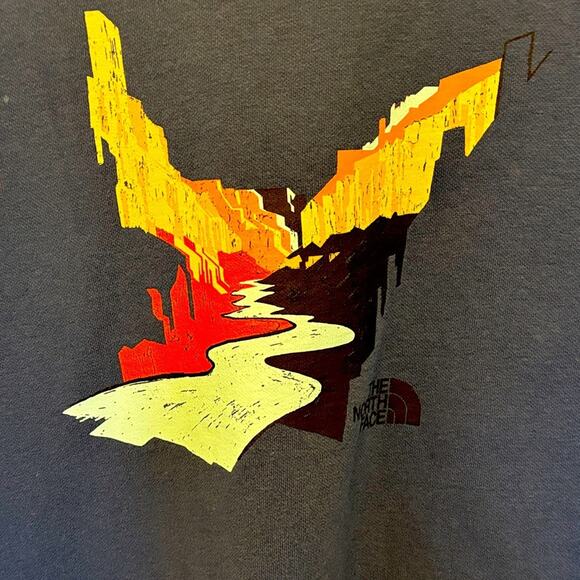 The North Face Blue Crewneck - Picture 2 of 6